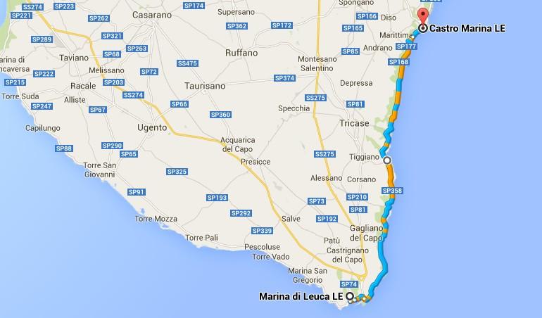Da Castro Marina a Leuca