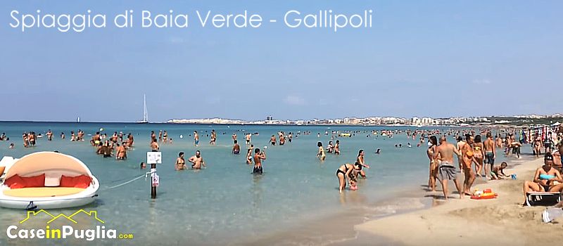 spiaggia Baia Verde Gallipoli