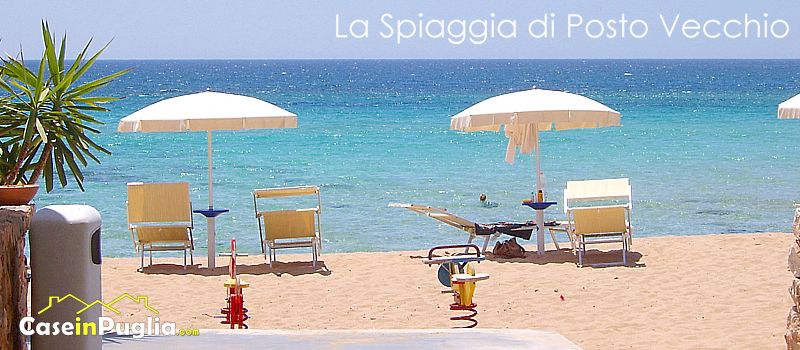 La spiaggia di Posto Vecchio